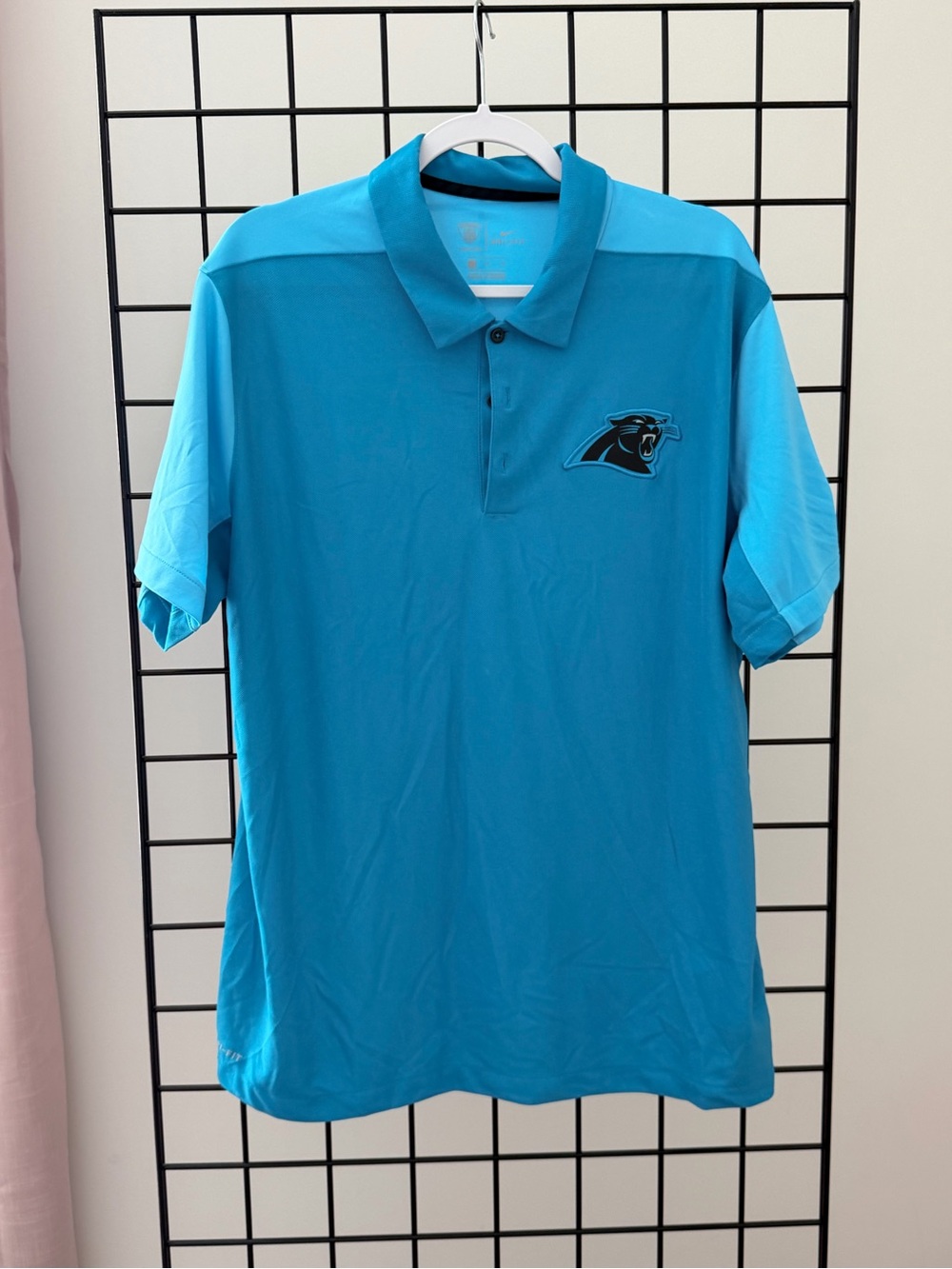Nike Men’s Carolina Blue Panthers Polo